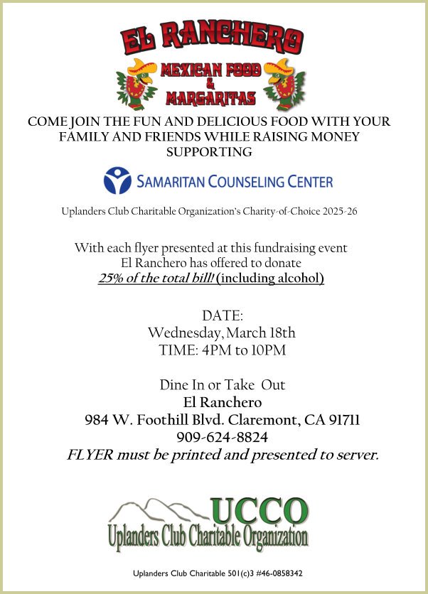 El Ranchero Dine Out