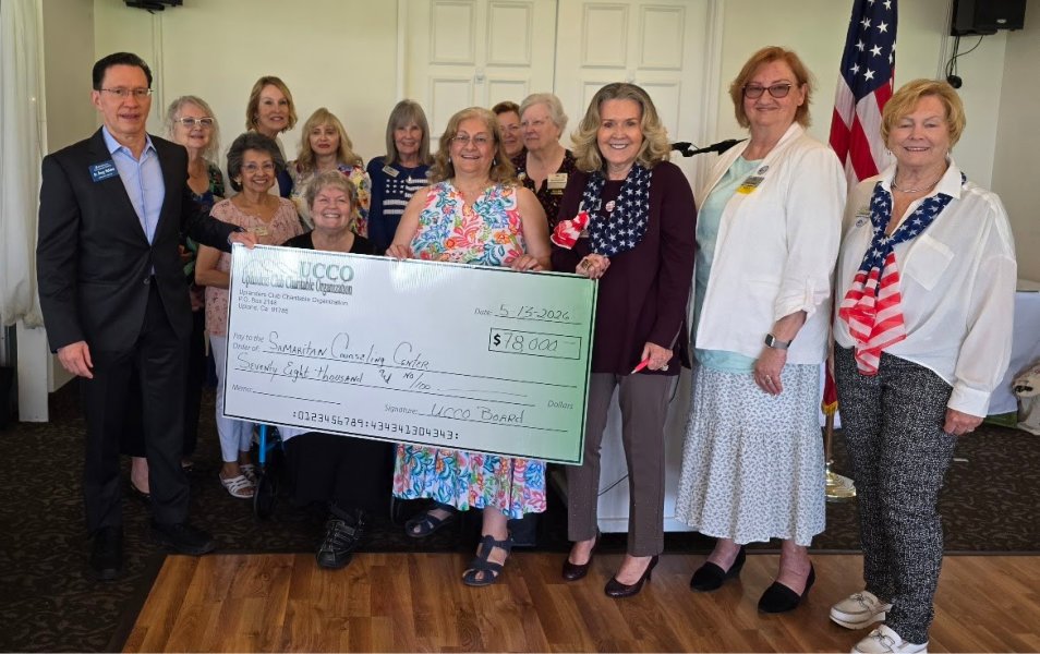 Samaritan Counceling Center Check Presentation1